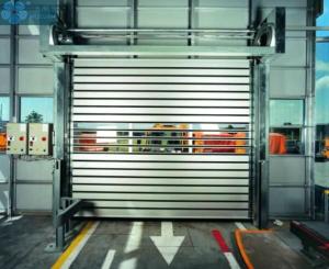 Best Aluminum SD00012 1.5 Mm Fast Roll Up Door With Radar Sensor wholesale