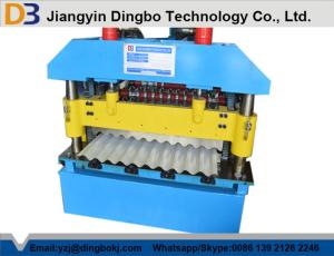 China Three Phase Roof Corrugated Roll Forming Machine With High Production Speed on sale
