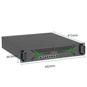 China Lga1700 2u Dual Socket Intel H610 Chipset Rackmount Server on sale