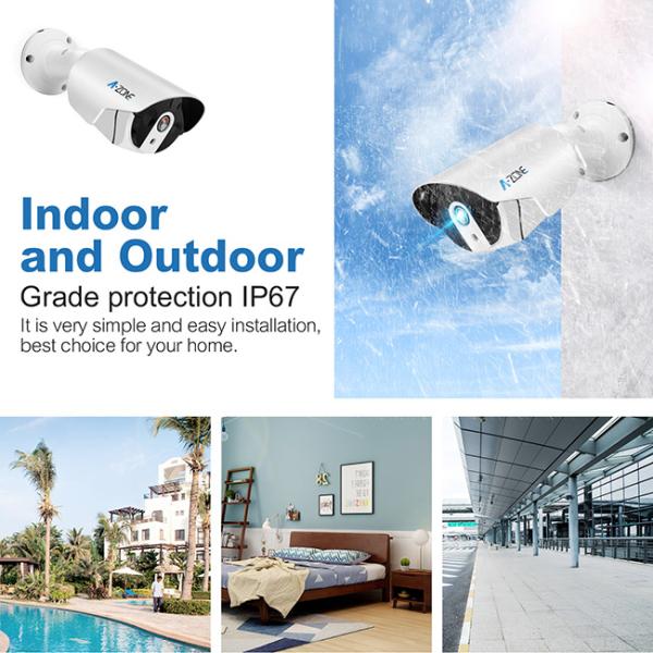 3mp Digital Bullet Network Camera Outdoor Night Version Mobile View