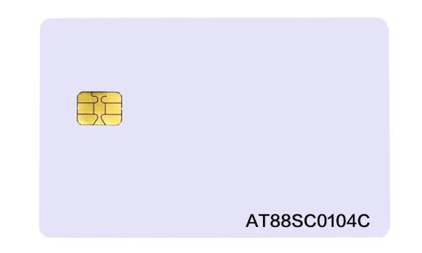 Cheap 128-Byte EEPROM AT88SC0104C Memory Card For Insurance for sale