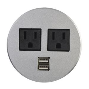 High Safety Round Power Socket , Round Receptacle Outlet Automatically Ectronics Protection