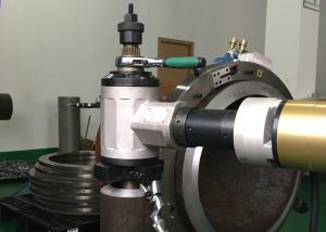 High Efficiency Tube Chamfering Machine , Portable Pipe Beveling Tools