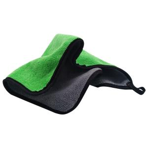 Best 40*30cm Green Auto Detailing Microfiber Towels S M L Size High Water Absorption wholesale