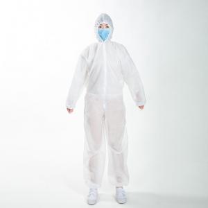 Best ISO13485 SIGNO White Disposable Isolation Gown Size Universal Qty 50 Per Case wholesale