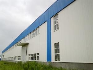 China Wide Span Pre Engineered Building Anti rust Pre Fab Steel Buildings on sale