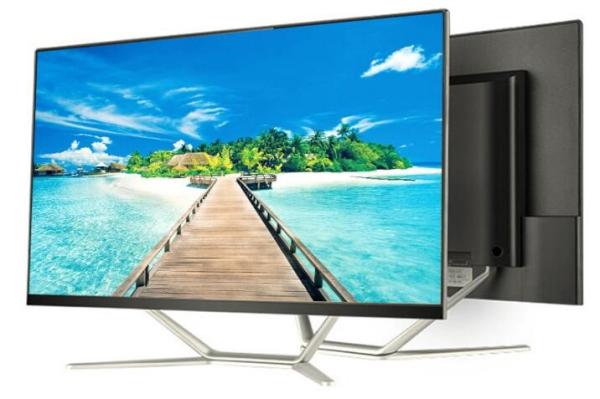 Cheap Customizable All In One Desktop Computer , Ultra Thin AIO Desktop PC for sale