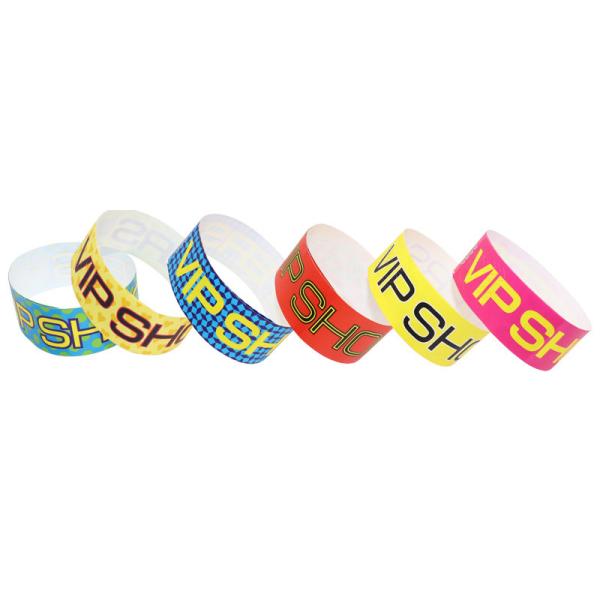 Cheap Bar Coding Printable Event Wristbands for sale