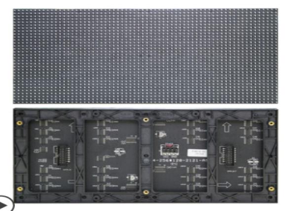 Cheap No Flashing Indoor LED Display Module 256*128 Mm 3IN1 Pixel Composition for sale