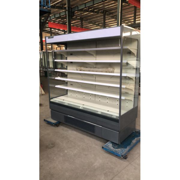 Plug In Multi Deck Open Merchandiser For Shops High Efficiency CE Certification