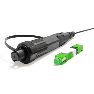 China IP68 Waterproof Field Assembly Fast Connector FTTH Drop Cable SC Fast Connector on sale