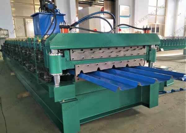 Cheap 15kw Double Layer Forming Machine PLC 220V Automatic Roll Forming Machine for sale