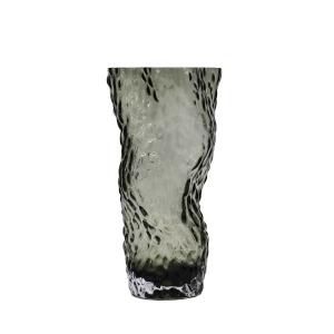 Tree Stump Shaped Customize Color Decorative Glass Vase