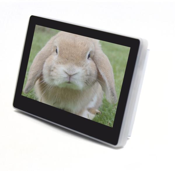 Cheap 7 Inch Wall Mounted Tablet With Auto Start Web Browser, Updated Webview for sale