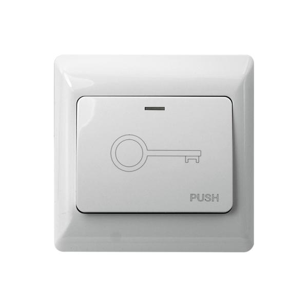 Cheap Fireproof PVC Door Exit Push Button NO NC COM Plastic Series Back Box Optional for sale