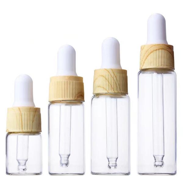 Cheap Serum 20/400 Empty Dropper Bottles Smooth Closure for sale