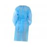 120*140CM SMS Surgical Isolation Gowns  with Elastic or kniited Cuff PPE Products for sale