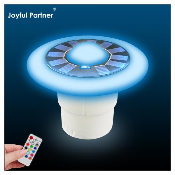 Cheap Floating LED Solar Pool Light Waterproof Wireless And Colorful Lighting Solution For Swimming Pools for sale