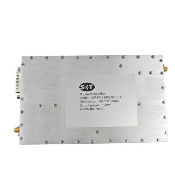Cheap High Efficiency, Low Distortion 1.8-2.2GHz Gain 35dB Transmitter RF Power Amplifier for Wireless Networking for sale