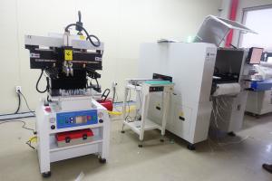 China 3250 Semi-auto solder paste stencil printer, SMT stencil printing machine 320*500mm on sale