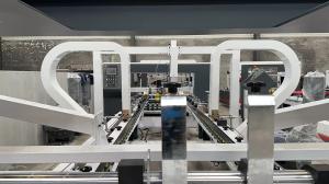 China Jumbo Carton Printing Slotting Die Cutting Machine High Speed on sale