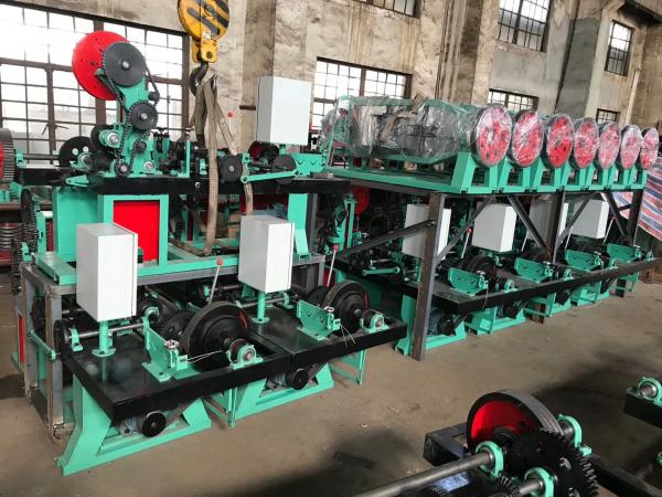 Cheap Double stranded Twisted full automatic  Barbed Wire mesh making  Machine for sale