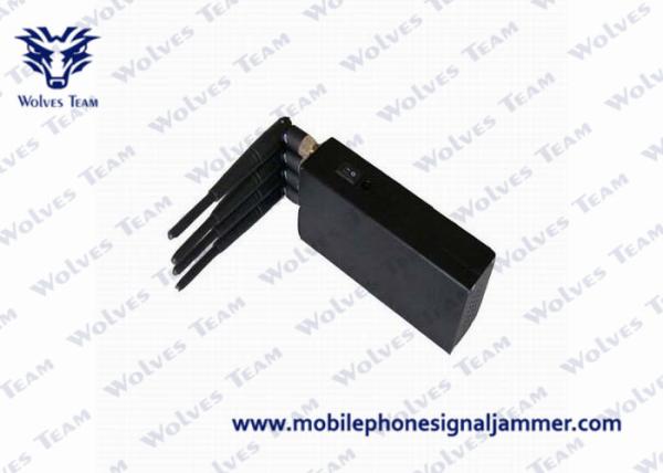 Cheap Portable High Power Signal Jammer 5 - 30 Meters Efficient Avoid Sparkling for sale