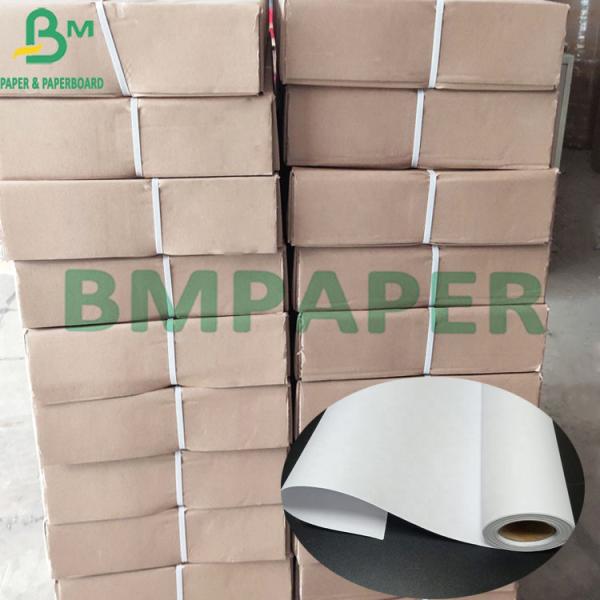 Cheap 24" X 500ft CAD Plotter Paper Roll , Inkjet Bond Paper For Garment Industry for sale