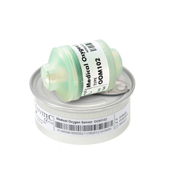 Cheap OOM102 Envitec Medical Oxygen Sensor White Compatible With MOX-01 O2 Cell Sensor for sale