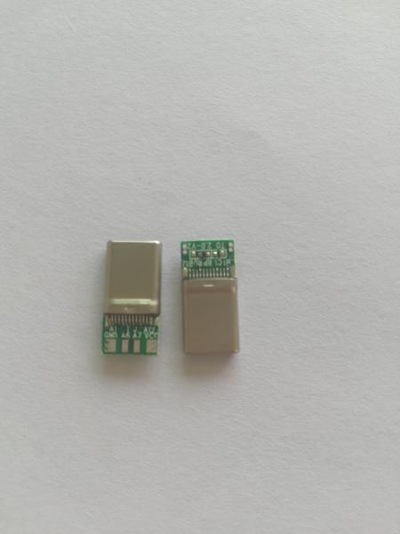 Cheap USB Type-C Male Extension Type With Wire Clip 16 Solder Spot 10NF Capacitor for sale