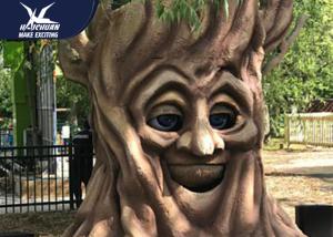 China Anti - Rust Steel Frame Animatronic Talking Tree Model For Exhibition on sale