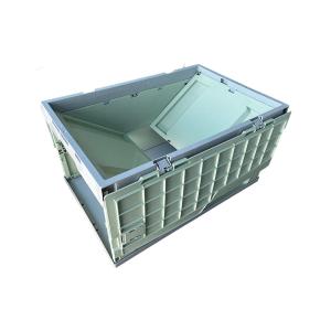 China Heavy Duty Large Vented Mesh HDPE Agriculture Folding Crate Box Stackable on sale