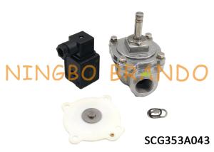 Best SCG353A043 3/4&quot; Right Angle ASCO Type Integral Pilot Operated Pulse Valve For Reverse Dust Collector wholesale