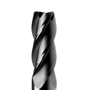 China HRC45 Cnc 3mm End Mill 4 Flutes Flat Milling Machine Tool Flat End Mill AITiN Coating on sale
