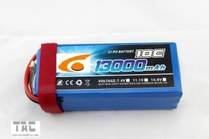 Best UAV RC Helicopter lithium polymer battery pack 11.1v 25C 13000mah Size6484165 wholesale