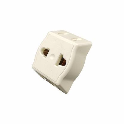 Cheap Non Grounding 2 Hole Household Socket Electric Plug Adapter for sale