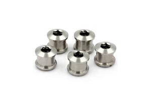 China Ti Crankset Chainring Nuts & Bolts Hardware , Titanium Bike Accessories on sale