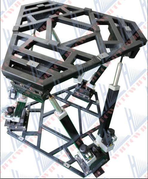 Cheap 6 DOF Swing Test Table For Provide Position / Sine Wave Analog With 200kg Payload for sale