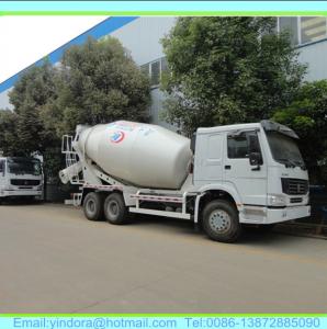 China 10 cubic meters howo concrete mixer truck on sale