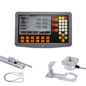 SINO SDS2-3VA 3 Axis DRO Readout With Linear Encoder Scale For Lathe Milling Machines