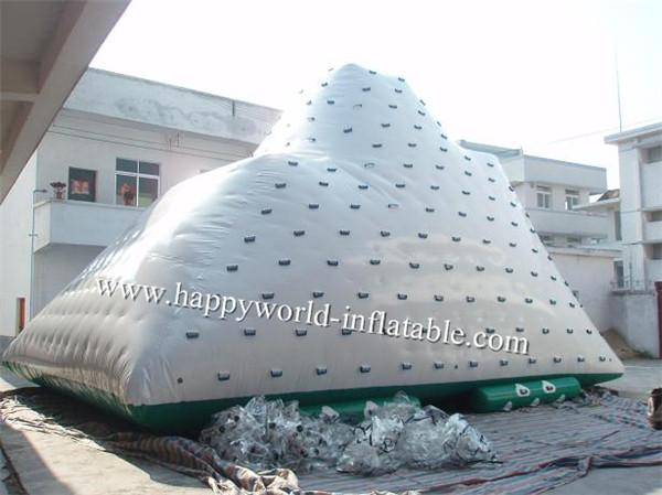 Cheap giant inflatable iceberg water toy, inflatable pool iceberg iceberg float for sale