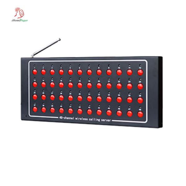 Cheap Wireless calling system desktop or wall mounted 48 channels display screen receiver for sale