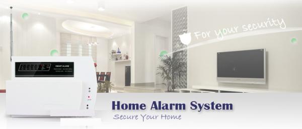 Cheap Easy Handle Auto Dialer Landline PSTN LED Wireless House Security Alarm System for sale