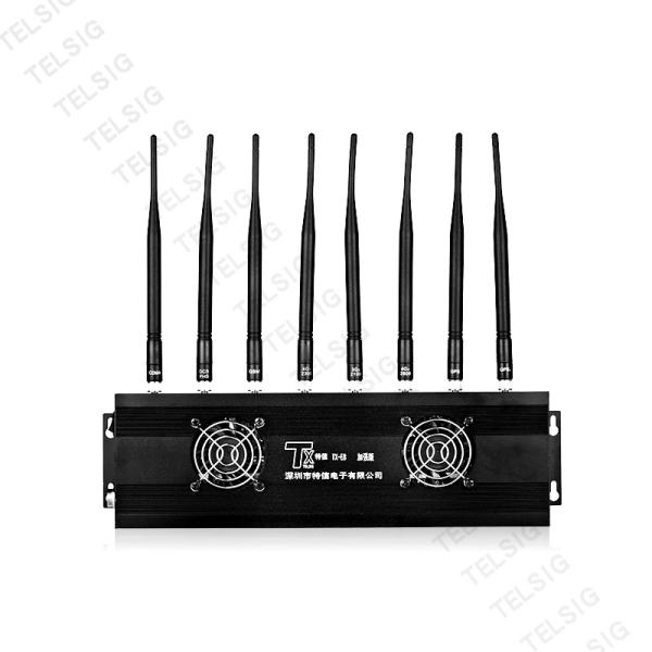 Cheap 24 Hours Bluetooth / WIFI Signal Jammer Blocker 8 Band With Separate Switch for sale