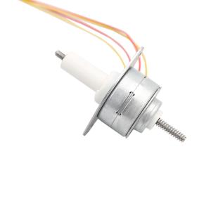 China IP30 Micro Linear Stepper Motor 12VDC 53Ω 4 Lines 25BYZ-A022-01D on sale