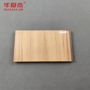 Flat Smooth Wood Plastic Composite Wall Panel Easy To Install