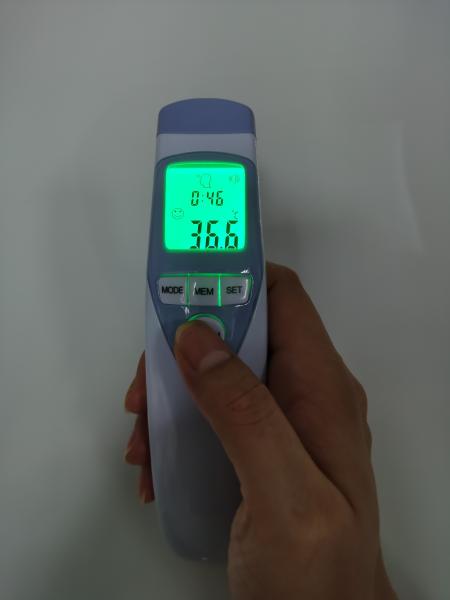 Cheap Fast Read DC 3V LCD Non Contact Infrared Thermometer for sale