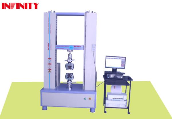 Cheap High Precision Servo Controlled Universal Tensile Testing Machine Load Accuracy ±0.25% Unit Switchable To N for sale