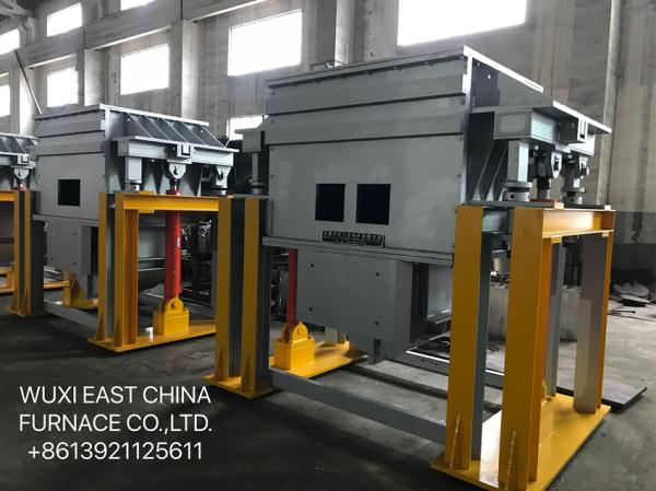 Cheap Cored Induction Copper Brass Bronze Melting Furnace , Upcasting Continuous Frequency Induction Furnace for sale