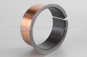 China Steel Back PTFE Lined Self Lubricating Bearing Maintenance Free PVB010 on sale